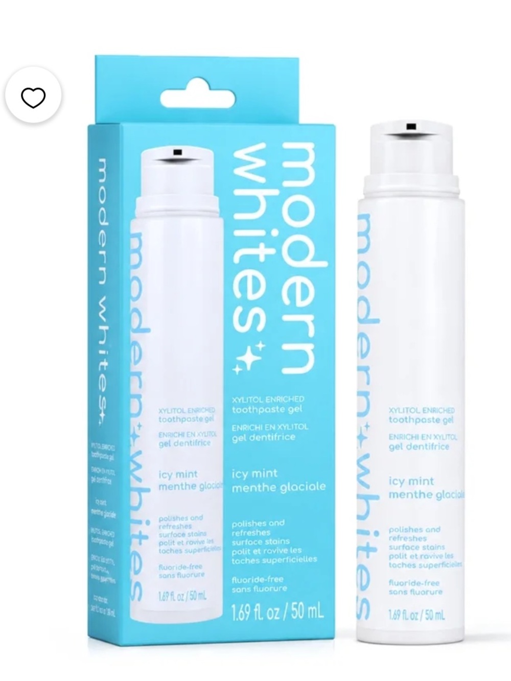NIB Modern Whites Whitening Toothpaste Gel – Icy Mint
